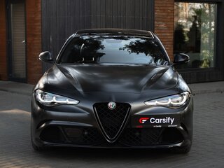 2017 Alfa Romeo Giulia Quadrifoglio II (952), чёрный, 4550000 рублей, вид 3