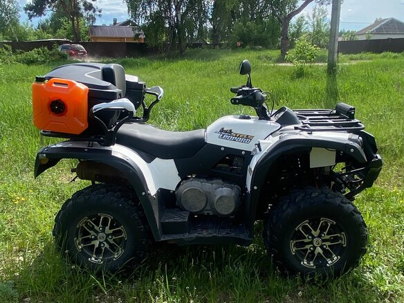2014 Stels ATV-600YS Leopard, белый, 440000 рублей - вид 1