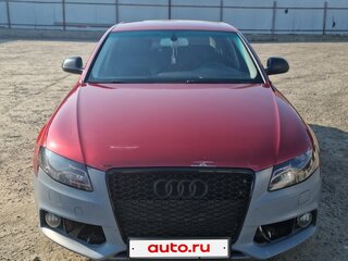 2009 Audi A4 IV (B8), красный, 750000 рублей, вид 2
