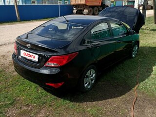 2016 Hyundai Solaris I Рестайлинг, чёрный, 890000 рублей, вид 2