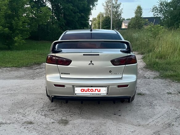 2007 Mitsubishi Lancer X, бежевый, 720000 рублей - вид 5
