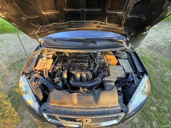 2007 Ford Focus II, чёрный - вид 9