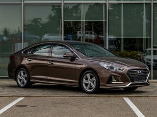 2019 Hyundai Sonata VII (LF) Рестайлинг, коричневый, 1475000 рублей, вид 3
