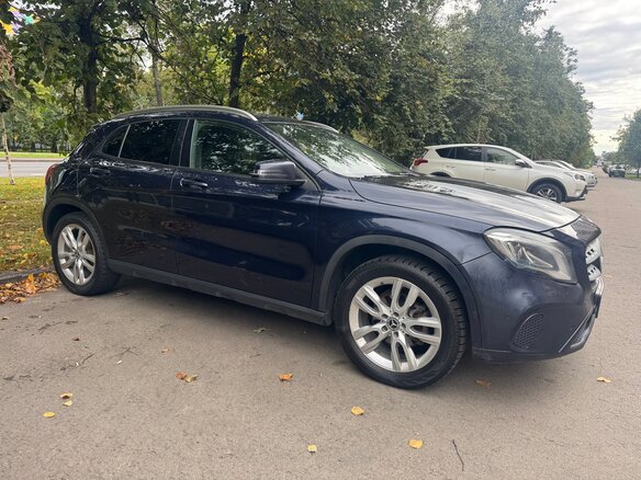 2017 Mercedes-Benz GLA 200 I (X156) Рестайлинг, синий - вид 7