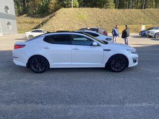 2014 Kia Optima III Рестайлинг, белый, 1600000 рублей, вид 5