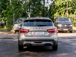 2019 Lada (ВАЗ) Vesta SW Cross I, бежевый, 921000 рублей, вид 4