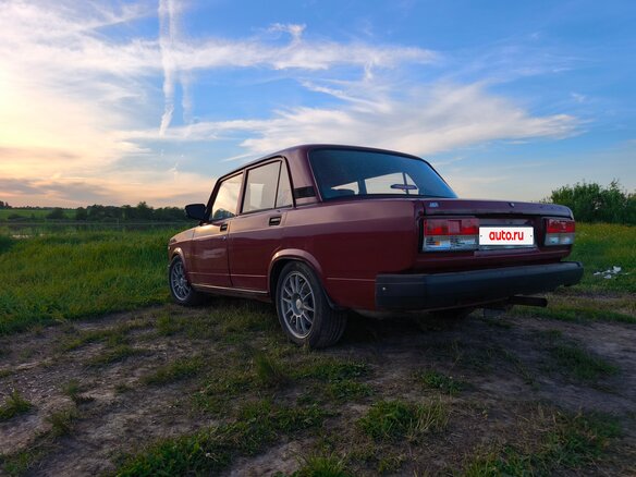 2006 Lada (ВАЗ) 2105, пурпурный, 220000 рублей - вид 5