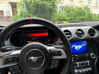 2019 Ford Mustang VI Рестайлинг, красный, 4200000 рублей, вид 3