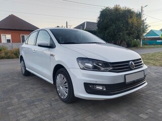 2020 Volkswagen Polo V Рестайлинг, белый, 1290000 рублей, вид 3