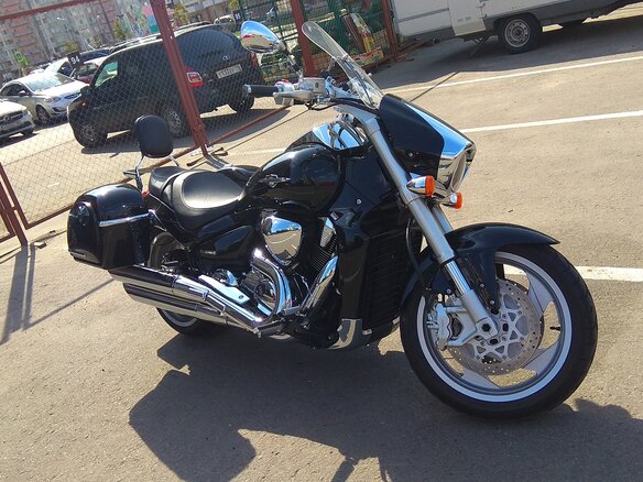 2013 Suzuki Intruder M1800R, чёрный, 1200000 рублей - вид 1