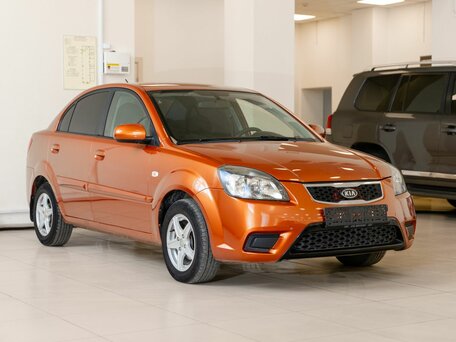 2011 Kia Rio II Рестайлинг, оранжевый, 750000 рублей, вид 1