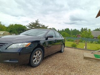2008 Toyota Camry VI (XV40), чёрный, 950000 рублей, вид 1