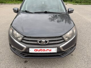2018 Lada (ВАЗ) Granta I, серый, 600000 рублей, вид 1