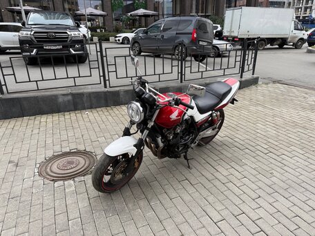 2003 Honda CB 400 Super Four, красный, 330000 рублей, вид 3