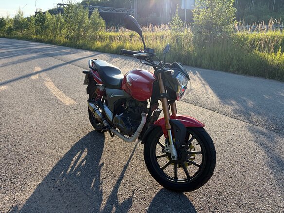 2012 Stels Flame 200, красный, 120000 рублей - вид 6