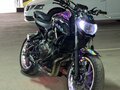 2019 Yamaha MT-07 (FZ-07), фиолетовый, 699000 рублей - вид 10
