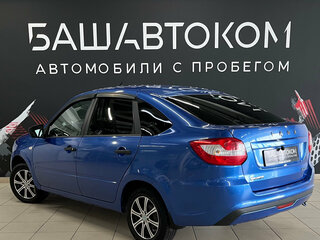 2021 Lada (ВАЗ) Granta I Рестайлинг, синий, 640000 рублей, вид 5
