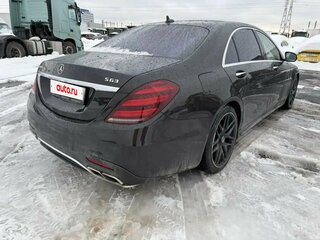 2017 Mercedes-Benz S-Класс AMG 63 AMG Long III (W222, C217) Рестайлинг, чёрный, 7750000 рублей, вид 4