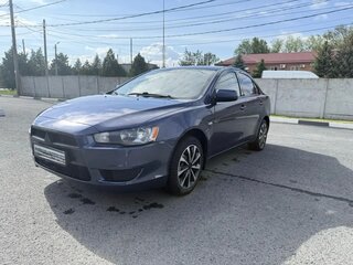 2007 Mitsubishi Lancer X, синий, 600000 рублей, вид 1