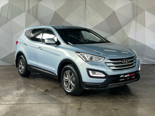 2013 Hyundai Santa Fe III, голубой, 1700000 рублей, вид 3