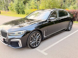 2020 BMW 7 серии 750d xDrive VI (G11/G12) Рестайлинг, чёрный, 7990000 рублей, вид 5