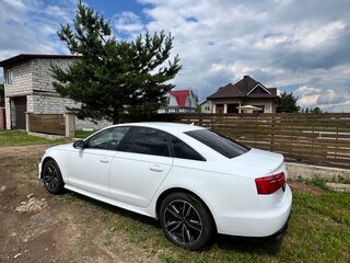 2013 Audi A6 IV (C7), белый, 1850000 рублей, вид 4