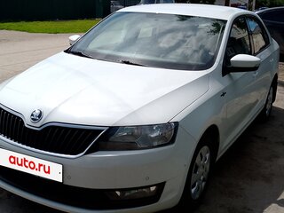 2019 Skoda Rapid I Рестайлинг, белый, 1300000 рублей, вид 1