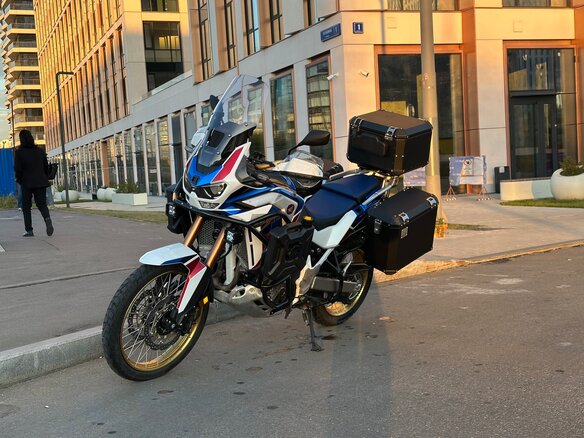2021 Honda CRF 1100L Africa Twin, белый, 2500000 рублей - вид 7