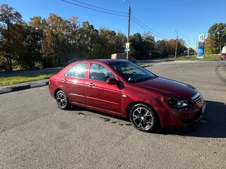 2007 Kia Cerato I Рестайлинг, пурпурный, 210000 рублей, вид 3