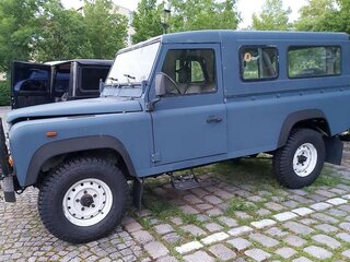 1990 Land Rover Defender 110 I, синий, 4220000 рублей, вид 2