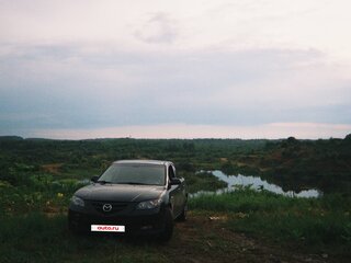 2006 Mazda 3 I (BK) Рестайлинг, чёрный, 390000 рублей, вид 2