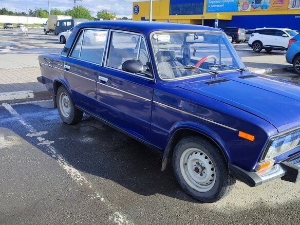1997 Lada (ВАЗ) 2106 5-speed, синий, 230000 рублей - вид 1