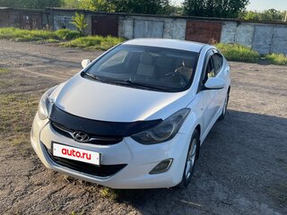 2013 Hyundai Elantra V (MD), белый, 850000 рублей, вид 1