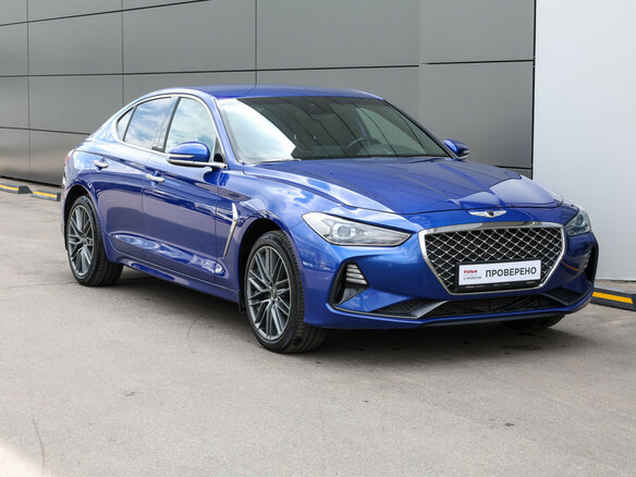 2019 Genesis G70 I, синий - вид 2