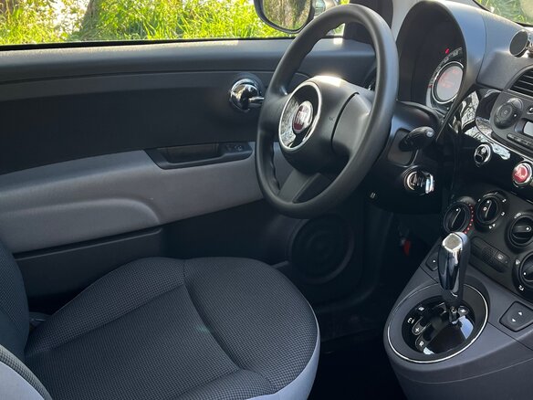 2014 Fiat 500 II, чёрный - вид 5