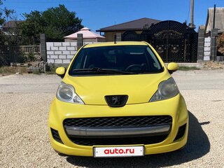 2010 Peugeot 107 I Рестайлинг, жёлтый, 501000 рублей, вид 2