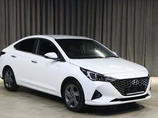 2020 Hyundai Solaris II Рестайлинг, белый, 1199000 рублей, вид 3