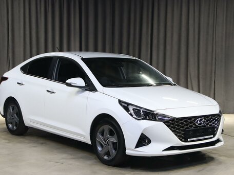 2020 Hyundai Solaris II Рестайлинг, белый, 1199000 рублей, вид 3