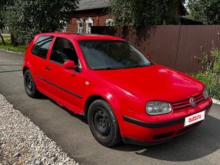 1998 Volkswagen Golf IV, красный, 180000 рублей, вид 2