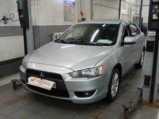2007 Mitsubishi Lancer X, серебристый, 450000 рублей, вид 1