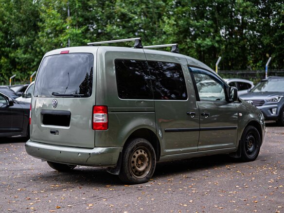 2008 Volkswagen Caddy, серый - вид 1