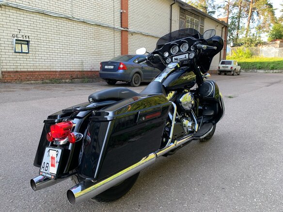 2003 Harley-Davidson Electra Glide, чёрный, 789000 рублей - вид 9