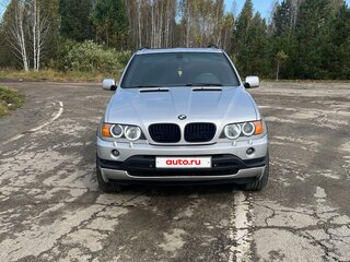 2002 BMW X5 4.4i I (E53), серебристый, 800000 рублей, вид 2