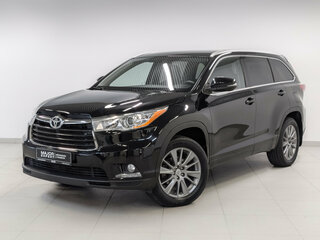 2014 Toyota Highlander III (XU50), чёрный, 3350000 рублей, вид 1