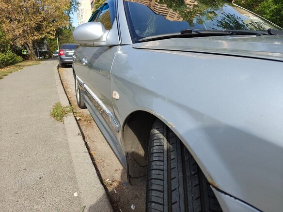 2005 Hyundai Sonata ТагАЗ IV (EF) Рестайлинг, серебристый, 350000 рублей - вид 19