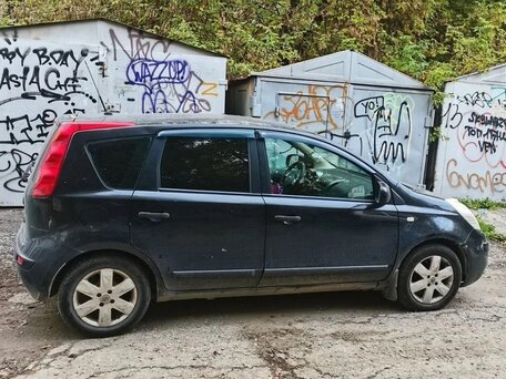 2008 Nissan Note I, чёрный, 510000 рублей, вид 3