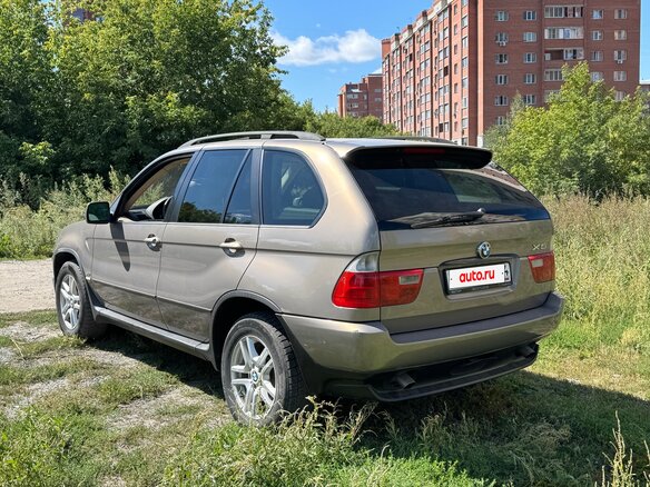 2005 BMW X5 3.0i I (E53) Рестайлинг, серый - вид 5
