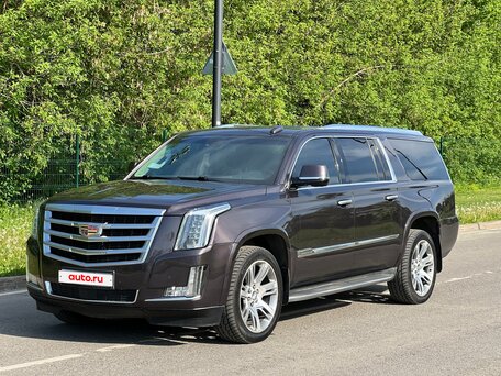 2015 Cadillac Escalade ESV IV, фиолетовый, 3250000 рублей, вид 1