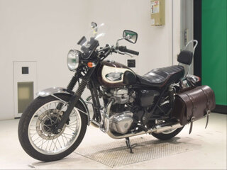 2009 Kawasaki W 400, коричневый, 360000 рублей, вид 4