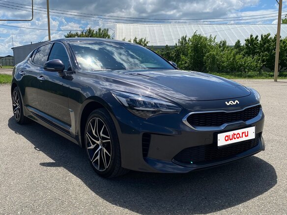 2021 Kia Stinger I Рестайлинг, серый, 2527000 рублей - вид 1